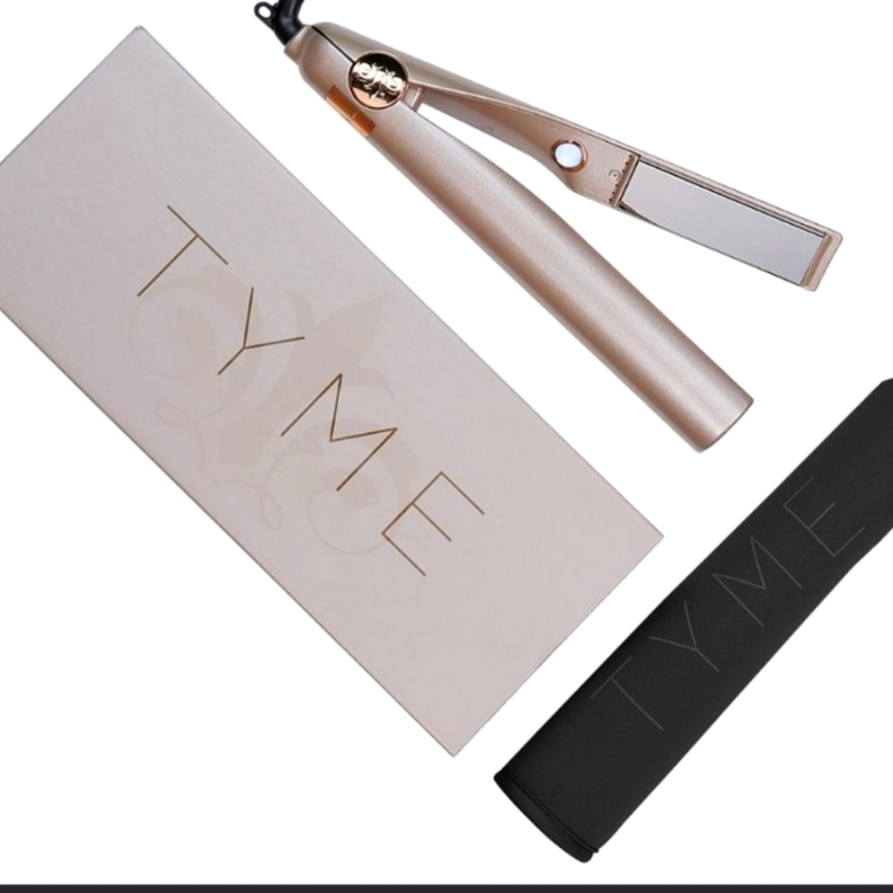 Tyme all-in-one pro curling and straighting iron